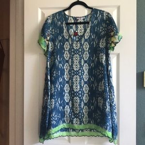 Johnny Was Silk Tunic Top